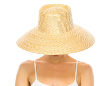 Load image into Gallery viewer, Audrey Lampshade Straw Hat
